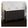 sink and cabinet Fresca Dark Gray Oak