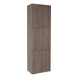 matching vanity and wall cabinet Fresca Gray Oak