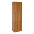 36 wood bathroom vanity with top Fresca Storage Cabinets Teak