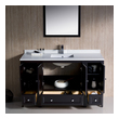 bathroom sink cabinet 30 inch Fresca Espresso Traditional