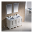 bathroom vanity modern design Fresca Antique White Traditional