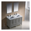 best free standing bathroom cabinets Fresca Gray