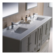 30 inch bathroom vanity base Fresca Gray
