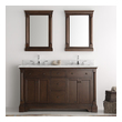 small vanity size Fresca Antique Coffee Traditional