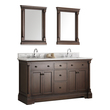 small vanity size Fresca Antique Coffee Traditional