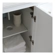 restroom cabinets Fresca Matte White