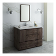 vanity unit and toilet set Fresca Acacia Wood
