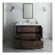 vanity unit and toilet set Fresca Acacia Wood