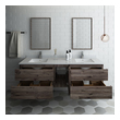 antique bathroom sinks and vanities Fresca Acacia Wood