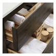 50 inch bathroom vanity top single sink Fresca Acacia Wood