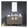 small bathroom vanity with sink ideas Fresca Gray Oak Modern