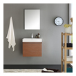 good quality bathroom vanities Fresca Teak Modern
