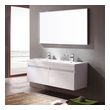 lowes clearance vanity Fresca White Modern