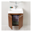 oak bathroom cabinets Fresca Teak Modern