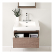 toilet vanity design Fresca Gray Oak Modern
