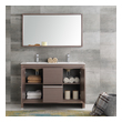 bathroom vanity units suppliers Fresca Gray Oak Modern