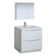 bathroom vanity collections Fresca Glossy White