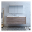 modern bath cabinets Fresca Rustic Natural Wood