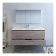 modern bath cabinets Fresca Rustic Natural Wood
