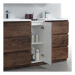 bathroom vanity with drawers only Fresca Rosewood