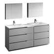 bathroom vanity sizes Fresca Gray