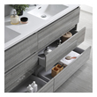 bathroom cabinet manufacturers Fresca Glossy Ash Gray