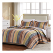 twin bed spread size Greenland Home Fashions Quilt Set Multi