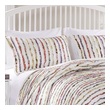 white pillow shams with ruffles Greenland Home Fashions Sham Pillow Cases Multi