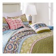 queen quilt on double bed Greenland Home Fashions Bonus Set Multi