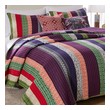 twin pink bedspreads Greenland Home Fashions Quilt Set Carnival