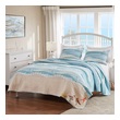 full size comforter set white Greenland Home Fashions Quilt Set Multi