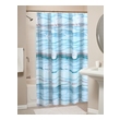 black white striped shower curtain Greenland Home Fashions Bath Multi
