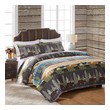 queen grey bedspread Greenland Home Fashions Quilt Set Multi