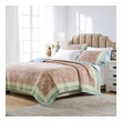 over sized bedspreads Greenland Home Fashions Quilt Set Pastel