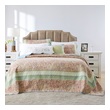 teal and grey comforters Greenland Home Fashions Bedspread Set Pastel