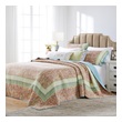 gray and black queen comforter set Greenland Home Fashions Bedspread Set Pastel