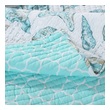 duvet cover as bedspread Greenland Home Fashions Quilt Set White