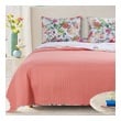 bed with comforter and quilt Greenland Home Fashions Quilt Set Multi