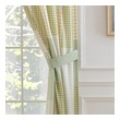 light grey curtain panels Greenland Home Fashions Window Sage