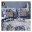 standard size of pillow cover is Greenland Home Fashions Sham Multi