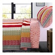 difference between coverlet and bedspread Greenland Home Fashions Quilt Set Cranberry