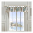 black out curtains with designs Greenland Home Fashions Window Seafoam