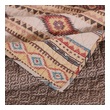 plush quilted blanket Greenland Home Fashions Accessory Tan