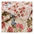 white quilt full queen Greenland Home Fashions Quilt Set Natural
