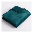 plaid blue blanket Greenland Home Fashions Accessory Teal