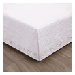 bed skirt for queen Greenland Home Fashions Bed Skirt 18" White