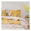 large euro pillow covers Greenland Home Fashions Sham Yellow