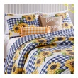 black and white twin bed set Greenland Home Fashions Quilt Set Gold