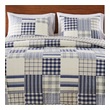 set of pillow cases Greenland Home Fashions Sham Blue