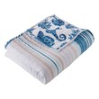 quilted throw green Greenland Home Fashions Accessory Blue